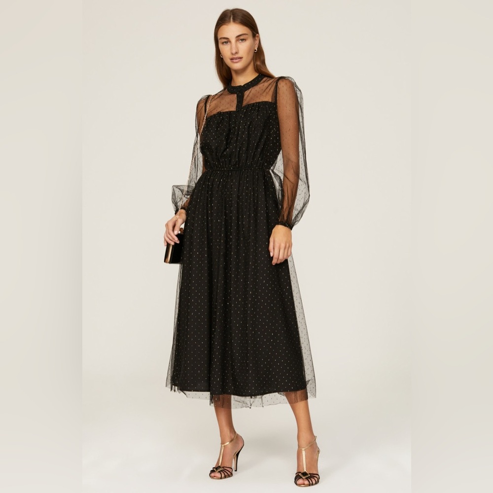 NWOT Size 4 Adam Lippes Collective Point Desprit Dress - Picture 1 of 10